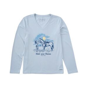 Life Is Good® Womens Crusher V-Neck T-Shirt